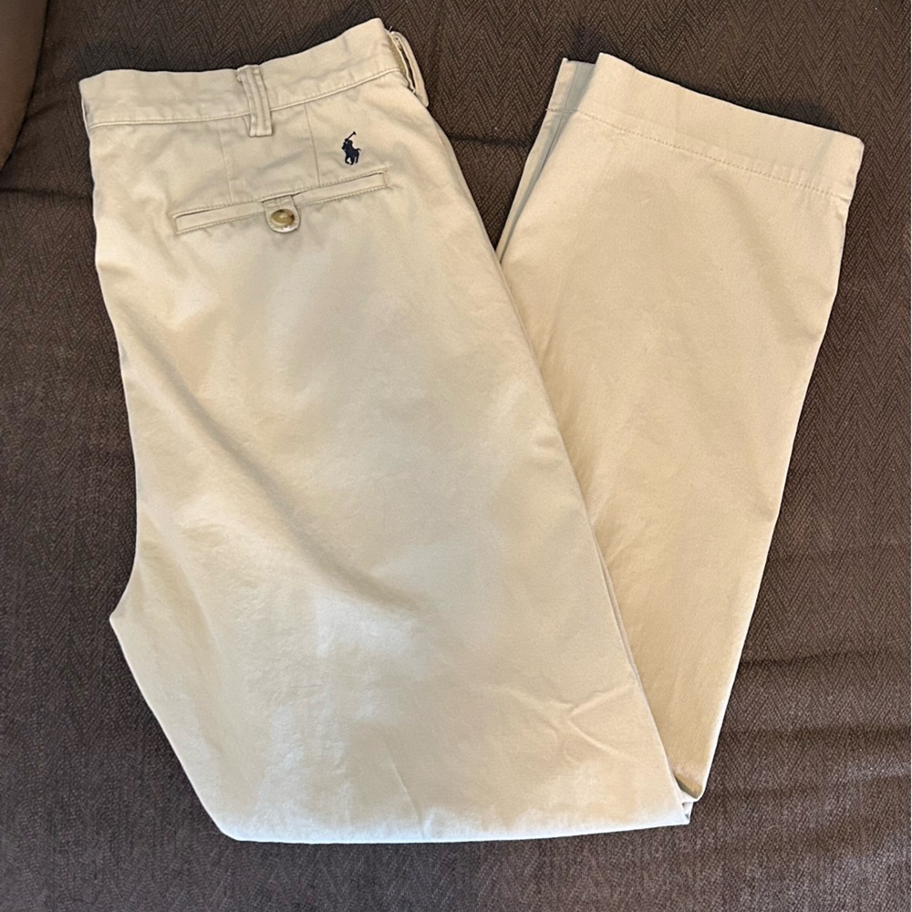 Polo Ralph Lauren Men’s‎ Chino Flat Front Slacks Size 36x32